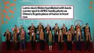 "Biden es humillado": el New York Post critica ubicación del presidente de EE. UU. en foto oficial de APEC 2024