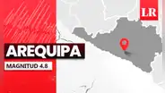 Temblor de magnitud 4.8 remeció Arequipa hoy, según IGP