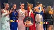 Filtran emotivo video de Tatiana Calmell conmovida tras perder en Miss Universo: sus compañeras la consuelan
