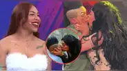 Dayanita se da besos con Chikiplum en sketch de 'JB en ATV' y advierte: "Espero que no se enamore"
