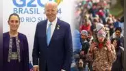 Biden y Sheinbaum se reúnen por primera vez en cumbre G20 y subrayan la cooperación en inmigración y seguridad