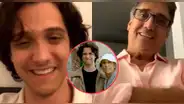 Guillermo Dávila y Vasco Madueño conmueven al hacer una transmisión juntos por primera vez: "Un invitado especial, mi padre"