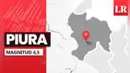 Temblor de magnitud 4,5 remeció Piura hoy, según IGP