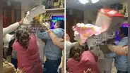 Familia se pelea por premios de piñata en cumpleaños y usuarios bromean: “Los regalos son terrenos”
