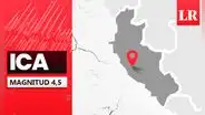 Temblor de magnitud 4,5 remeció Ica hoy, según IGP