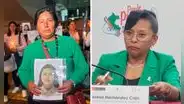 Ministra de la Mujer confunde el nombre de Sheyla Condor por Shirley hasta en 2 ocasiones: "Pido disculpas"