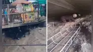 San Juan de Lurigancho: hallan el cuerpo carbonizado de un hombre bajo un puente que cruza el río Rímac