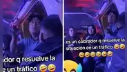 Cobrador limeño pide ‘chanchita’ a pasajeros para pagar el peaje y evitar el tráfico: “Así es el peruano: práctico”
