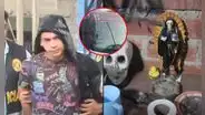 Cae brazo armado de ‘Los Intocables de Mariategui’ en SJL: extorsionaba a transportistas tras hacer rituales a la 'Santa Muerte'
