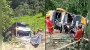 Accidente en viaje de promoción escolar: lista de heridos tras siniestro de MovilBus en Moyobamba