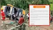 Movil Bus lamenta trágico accidente en Moyombamba que dejó 11 fallecidos: "Expresamos nuestro más profundo pesar"