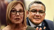 Mónica Delta increpa a Juan José Santiváñez por reducción de extorsiones en solo 4% y él responde: "Pero ha bajado"