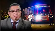 Ministro Juan Santiváñez sobre asesinato a chofer de 'El Rápido': "¿Qué quieres que haga la PNP?"