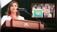 Ollas comunes responden a Dina Boluarte en plantón: "Piensa que con S/10 vamos a llenar el plato"