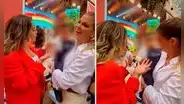 Ethel Pozo vive incómodo momento en la fiesta del hijo de Brunella Horna: "No quería que lo cargue"