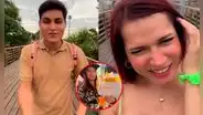 La Uchulú y cantante Jordy Hoyos habrían iniciado romance: video agarrados de la mano y tierno detalle lo prueban
