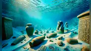 Arqueólogos descubren un tesoro oculto del antiguo Egipto en las profundidades del río Nilo sumergido durante 3.000 años