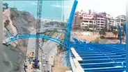 Así avanzan las obras del megapuente que unirá a Miraflores y Barranco: estaría lista antes del 2025