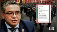 Envían encuestas por WhatsApp para votar por ministro Santiváñez: "El único que se preocupa por nosotros"