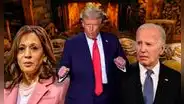 Video de Trump se vuelve viral por burlarse al estilo de 'YMCA' de Biden y Kamala en Thanksgiving