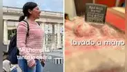 Peruana puso su chompa de alpaca en lavadora y sucede lo impensable: “Pasó de L a la XXXS”