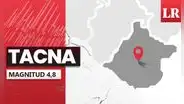 Temblor de magnitud 4,8 remeció Tacna hoy, según IGP