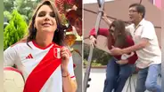 Alexandra Hörler sufrió accidente en programa en vivo: sombrilla cayó sobre ella