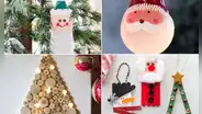 ¿Cómo hacer adornos navideños en casa? 10 ideas súper fáciles