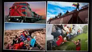 El tren 'La Bestia' con el que miles de inmigrantes arriesgan su vida por cruzar la frontera y llegar a EE. UU.