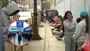 Decenas de padres se amanecen para matricular a sus hijos al año escolar 2025 en colegio de Ate
