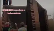 Ingeniero se sorprende al ver techo en forma de ‘U’ construido por obreros: "Lo barato sale caro"