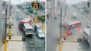 Grave accidente en Comas: bus de empresa El Rápido choca en paradero Mega 80 y 15 personas resultan heridas