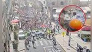 Enfrentamiento entre policías y obreros deja 20 heridos durante protestas de construcción civil en Arequipa