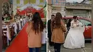 ¡No la esperaron! Novia llegó tarde a su matrimonio y sacerdote inició la ceremonia sin ella