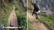 Ciclista muestra el impresionante circuito de downhill en Junín: “Me caí 30 veces con solo ver”
