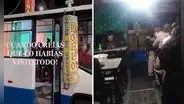 Peruano transformó viejo bus en un restaurante para vender caldo de gallina: "100% acondicionado"