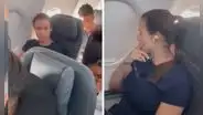 Madre confronta a pasajera por no ceder asiento a su hijo en vuelo y genera polémica