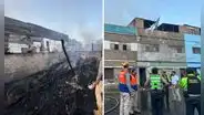 Cercado de Lima: incendio en vivienda de recicladores deja un fallecido, un desaparecido y cinco lesionados