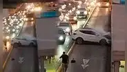 Vehículo se estrelló en estación Estadio Nacional tras ingresar al carril de los buses del Metropolitano
