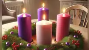 ¿Qué representan las velas de la corona de Adviento? Descubre el significado de cada color y su orden