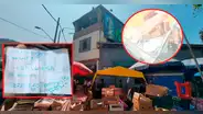 Extorsionadores arrojan explosivo en Mercado Nueva Esperanza en VMT y exigen S/70 por puesto