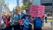 Cientos de vecinos de SJM, VMT y VES piden no paralizar obras de agua y desagüe que esperan hace 18 años