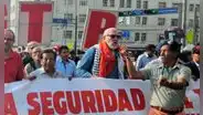 Sindicato de España se une a marcha de transportistas en Lima: "El gobierno peruano está fallando en proteger la vida"