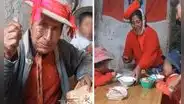 Familia cusqueña conmueve al probar pollo a la brasa por primera vez: "Sin lujos, pero con mucha felicidad"