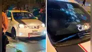 Balacera en La Victoria: más de 40 balazos a auto deja un fallecido y otra persona en estado crítico