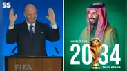 FIFA confirma que el Mundial 2030 arrancará en Sudamérica y oficializa a Arabia Saudita para 2034