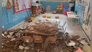 Techo de colegio inicial en San Juan de Miraflores colapsa y deja 6 escolares heridos