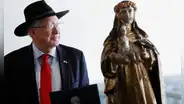 Estados Unidos repatria a México la icónica estatua de la primera santa de América Latina del siglo XVII