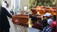 Joven fue con su vestido de novia al funeral de su pareja: “Se iban a casar en una semana”