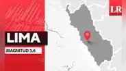 Temblor de magnitud 3,6 remeció Lima y Callao hoy, según IGP
